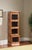 Mission Narrow Barrister Bookcase - Beveled Glass - Micheals Cherry For Sale - Image 17 of 17