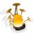 Metal La Couvèe Sculptural Floor Lamp by Dario For Sale - Image 7 of 11