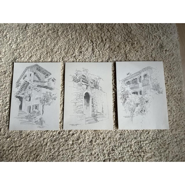 Immerse yourself in the captivating world of Jan Kristofori with our exclusive collection of three original pencil...