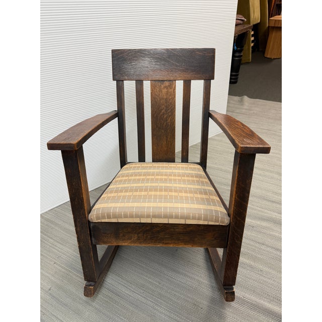 Vintage Cochran Chair Company Mission Rocking Chair | Chairish
