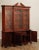 Baker Furniture Company Baker Furniture Historic Charleston Mahogany Breakfront Bookcase China Cabinet For Sale - Image 4 of 13