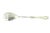 Silver Spaghetti Spoon with Stylized Handle and Shells Embossed Ladle For Sale - Image 6 of 6