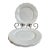 Vintage Mid-Century Modern Dansk White FranksCollection, Portugal Dinner Plates-Set of 4 For Sale