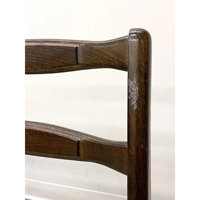 Brown Set 4 Scandinavian Mid-Century Modern Dining Chairs For Sale - Image 8 of 11