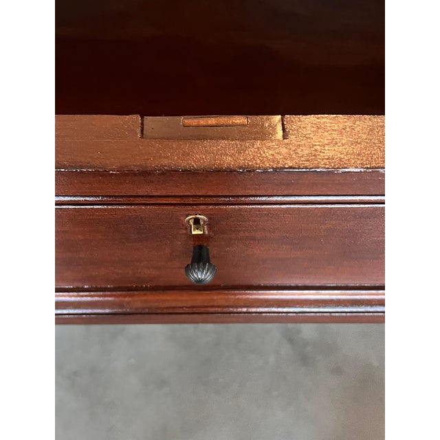 Early 20th Large Console Table with two drawers For Sale - Image 13 of 18
