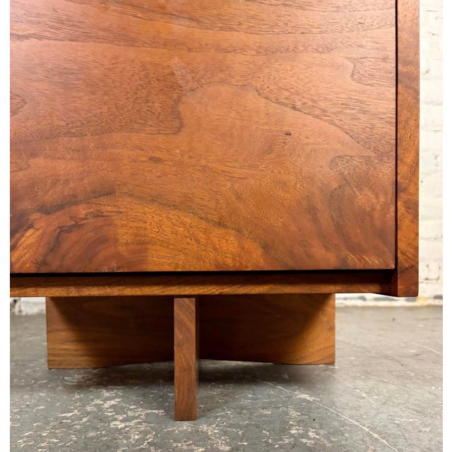 Late 20th Century Mira Nakashima 'Conoid' Walnut Desk Signed For Sale - Image 9 of 14