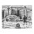 1950s Virginia Spencer Winter Street Scene Drawing For Sale