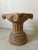 Art Nouveau 1980s Neoclassical Wood Column Side Tables - a Pair For Sale - Image 3 of 6