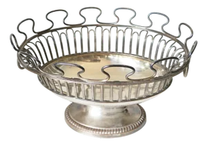 19th Century Louis XVI Wine Cooler in Silver Metal, France