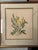 Antique Victorian Gilt Framed Floral Botanical Still Life & Leaf Lithograph Print In very good original condition showing...