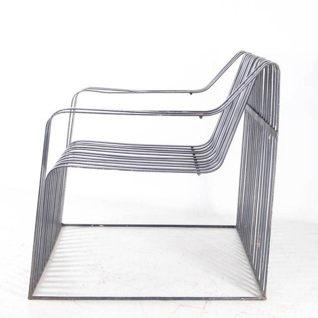 Vintage Metal Armchairs, 1970s, Set of 2 For Sale - Image 6 of 18
