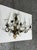 Hollywood Regency Hollywood Regency Crystal Prism Five Light Wall Sconce, Vintage For Sale - Image 3 of 12