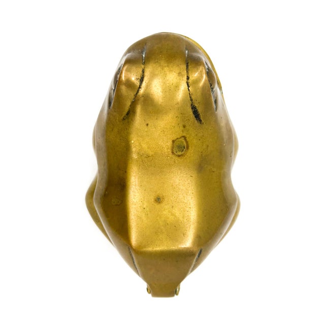 Vintage Brass Frog Trinket Box – Hollywood Regency / Whimsical For Sale - Image 11 of 12