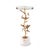 Gold Regina Andrew Trillium Brass Branches & Alabaster Martini Table For Sale - Image 8 of 8