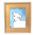 Folk Art Doggie Dog Puppy Oil Painting Including the Antiqued Gold Wood Frame For Sale