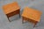 Mid-Century Bedside Tables with Brass Handles, France, 1950s, Set of 2 For Sale - Image 10 of 13