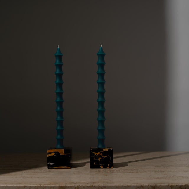 Hand-poured beeswax candles inspired by the graceful silhouettes of traditional bamboo pagodas. Made with 100% natural...