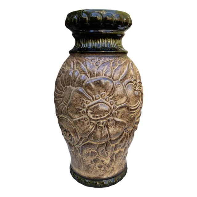 Ceramic Large Mid-Century Modern Vase from Scheurich Keramik, 1960s For Sale - Image 7 of 7