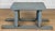 Farmhouse Antique Primitive Farmhouse Gray Slat Bottom Milking Stool For Sale - Image 3 of 9