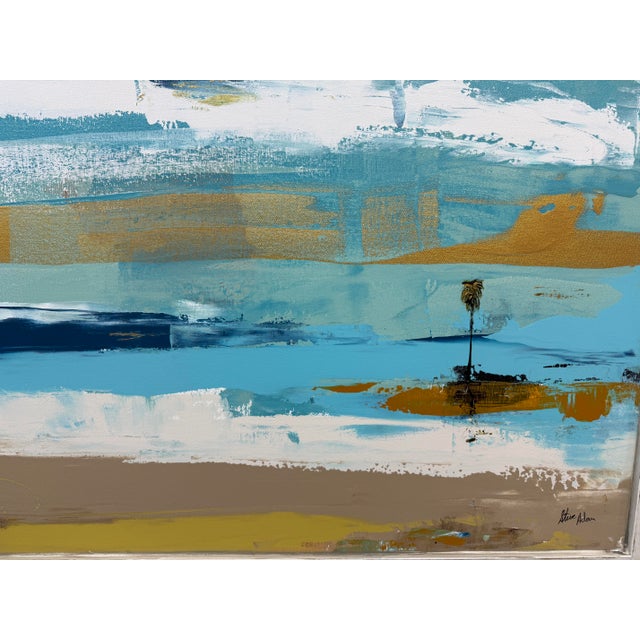 Steve Adam Abstract Palm Series #0509 Original Painting, Signed For Sale In San Francisco - Image 6 of 12
