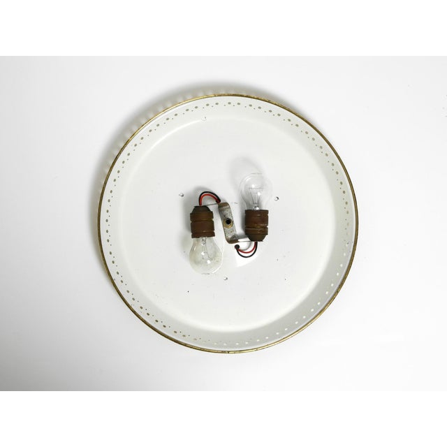 Mid-Century Modern Metal Ceiling Lamp by Ernest Igl for Hillebrand, 1950s For Sale - Image 13 of 18