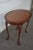 Alvin Rothenberger Mahogany Inlaid Oval Side Table For Sale - Image 10 of 10