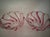 Pair of Mikasa Peppermint Swirl Glass Candy Dishes. Perfect for the holiday!