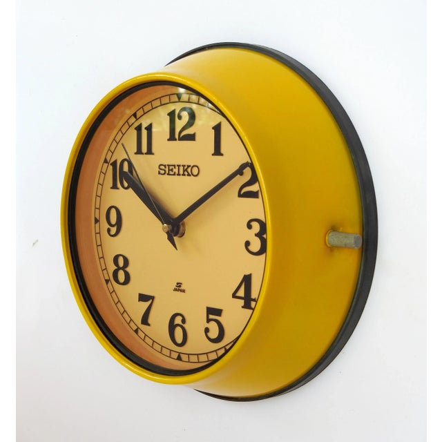 Seiko Ship's Wall Clock For Sale - Image 6 of 7