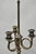 Frederick Cooper Late 20th Century Frederick Cooper French Empire Brass Patina Trumpet Candelabra Table Lamp Pair For Sale - Image 4 of 12