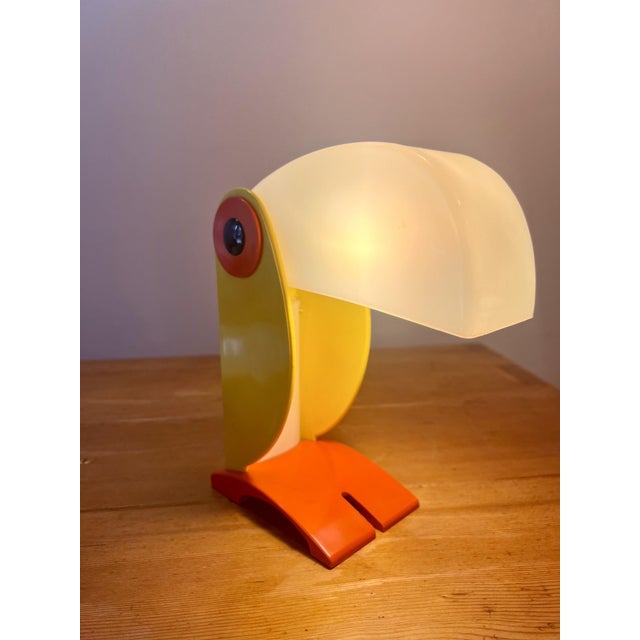 1970s Toucan Lamp from Old Timer Ferrari, 1970s For Sale - Image 5 of 10