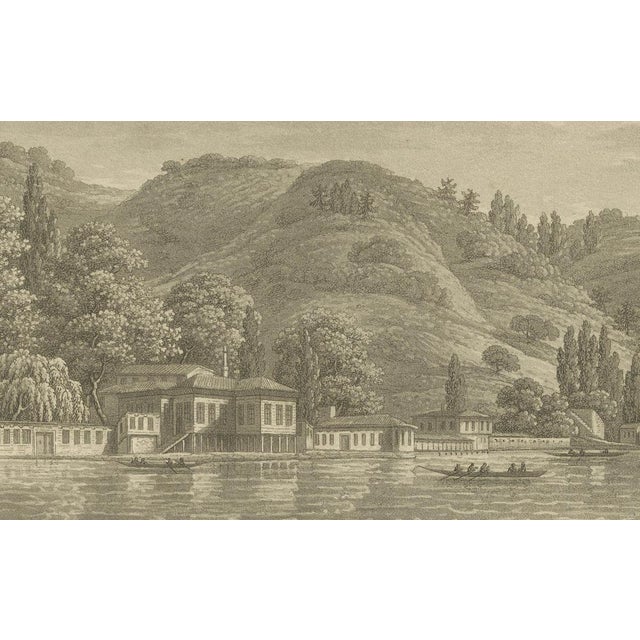 View of the Kiosk of Bebek Lectures, 1817, Paper For Sale - Image 3 of 10