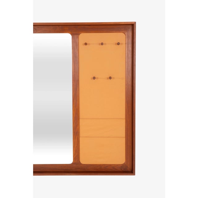 Mid-Century Danish Mirror For Sale - Image 11 of 12