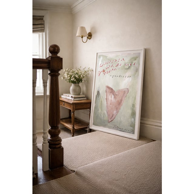 Tatiana Alida Where Ever You Are, Be All There by Tatiana Alida - Limited Edition A2 Print For Sale - Image 4 of 9