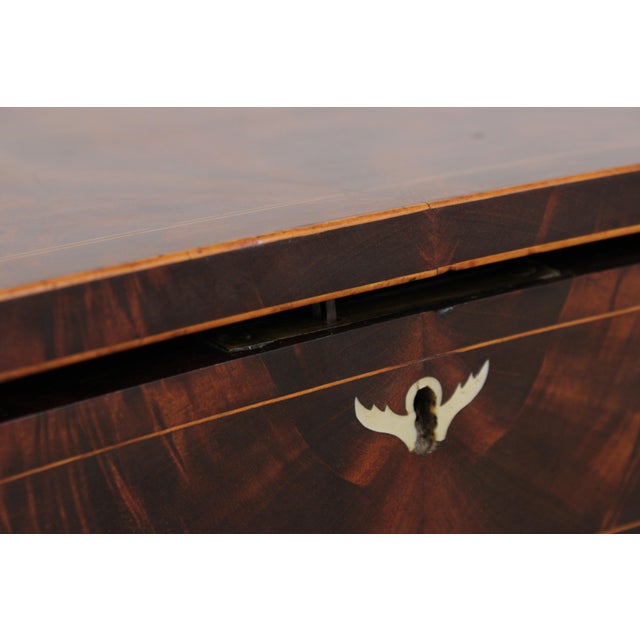 Antique English 19th Century Mahogany Sewing Work Table For Sale - Image 12 of 18