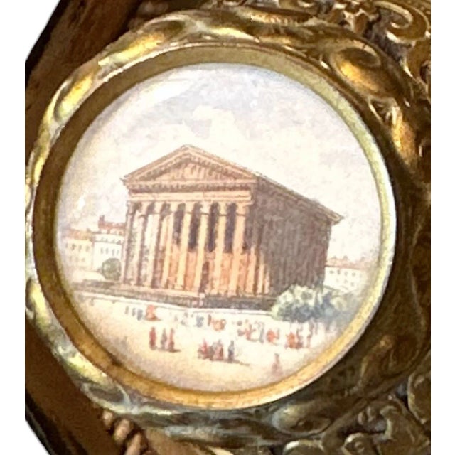 19th Century Grand Tour Scent Box With Ruby Red Bottles, 5 Pieces For Sale - Image 11 of 12