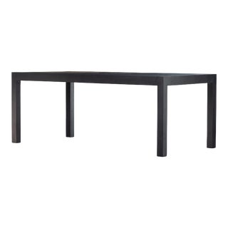 Four Hands Isador Dining Table, Black Wash Poplar For Sale