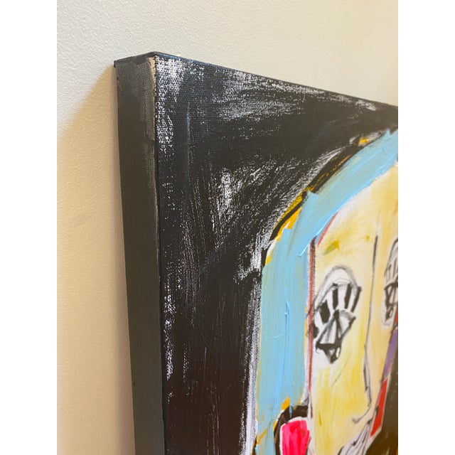 Sarah Trundle "Don't Call Me Shirley" Contemporary Abstract Figurative Painting by Sarah Trundle For Sale - Image 4 of 5