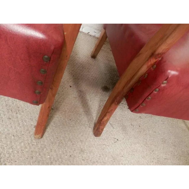 Plastic Thonet Style Italian Armchairs - a Pair For Sale - Image 7 of 9