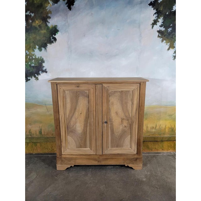 Small Louis Philippe Walnut Armoire For Sale - Image 12 of 12