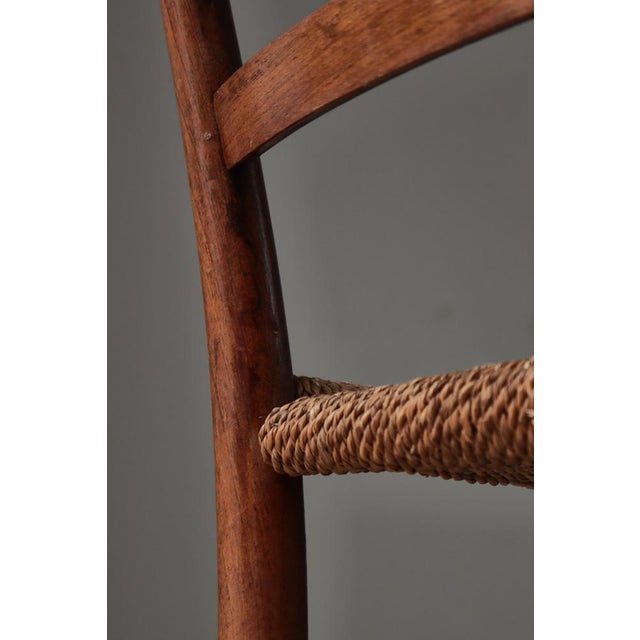 Vintage Funkis Novo Chair in Beech and Seagrass by Arne Jacobsen for Fritz Hansen, 1935 For Sale - Image 10 of 16