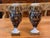 Pair of 19th Century Old Paris Urns With Gilt Decoration For Sale - Image 6 of 11
