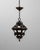 Early 20th Century 1900s French Copper Pendant Lantern With Openwork Dome Design For Sale - Image 5 of 18