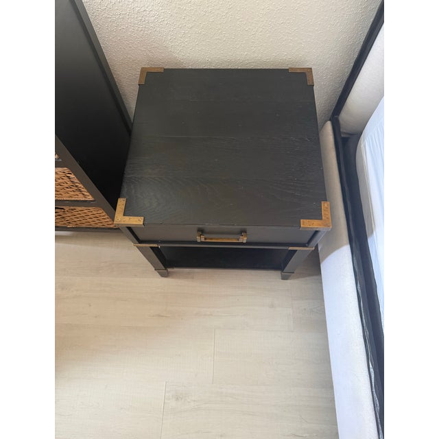 Metal Restoration Hardware Side Table For Sale - Image 7 of 10