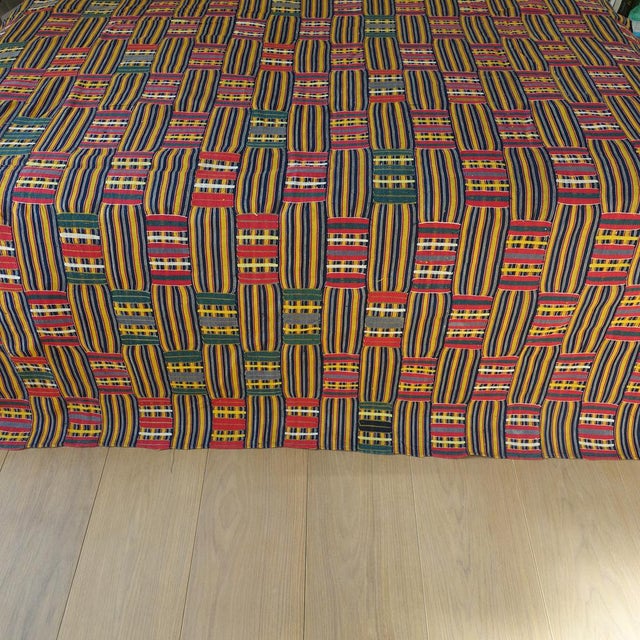 Kente Fabric, Ghana, West Africa For Sale - Image 6 of 10