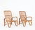 Set of Mid-Century Italian Armchairs in Rattan and Wicker by Tito Agnoli, 1960s For Sale - Image 11 of 15