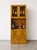 Brown Mid Century Modern Burl Wood Bar Cabinet | Vintage Display Cabinet | Liquor Cabinet, C. 1970’s For Sale - Image 8 of 13