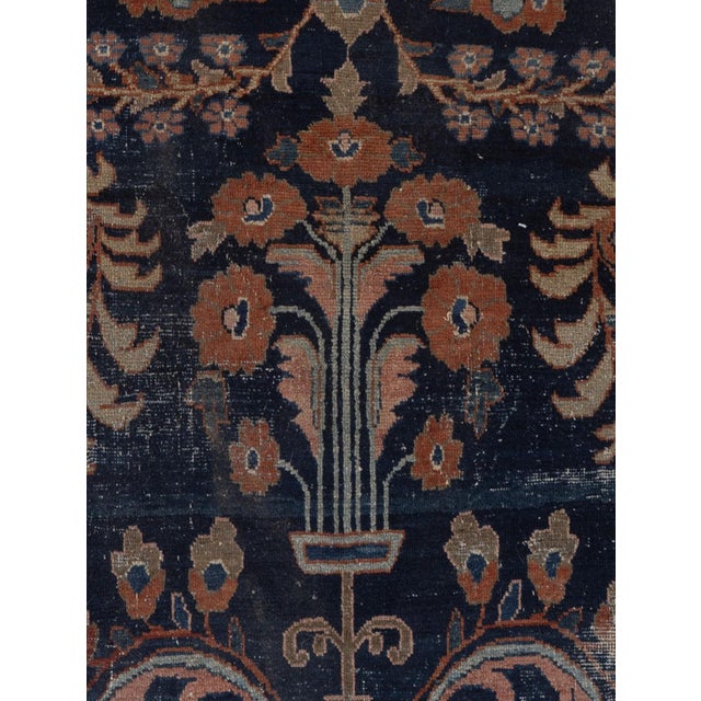 A beautiful hand-knotted rug, traditionally crafted by skilled artisans using fine-quality wool. The hand-knotted...