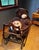 Late 19th Century Antique Victorian Chicago Carriage Bentwood Decorative Display Basket With Wheels For Sale - Image 5 of 7