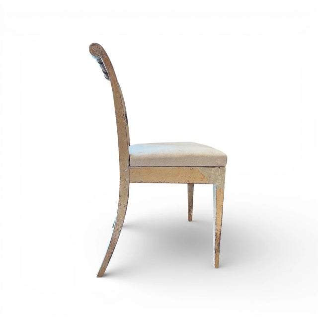 19th Century 19c Swedish Antique Set of 2 Chairs For Sale - Image 5 of 5