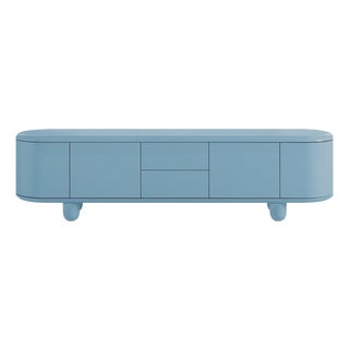 Explorer Sideboard in Blue High Gloss Lacquer by Jaime Hayon, 2023 For Sale